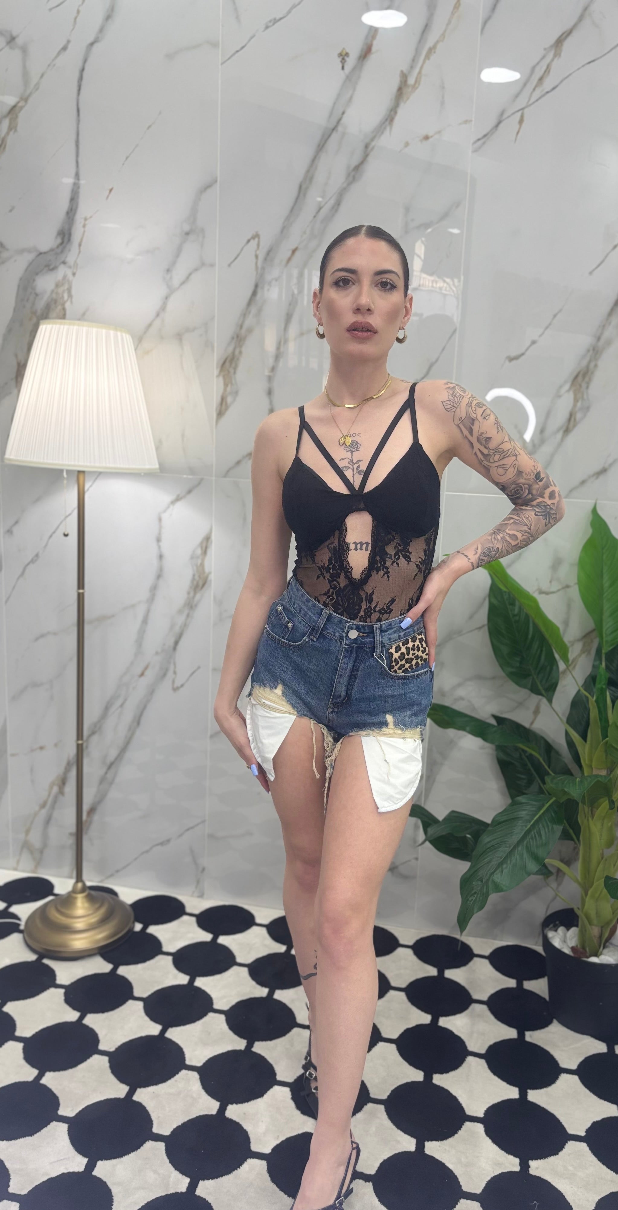 Short animalier
