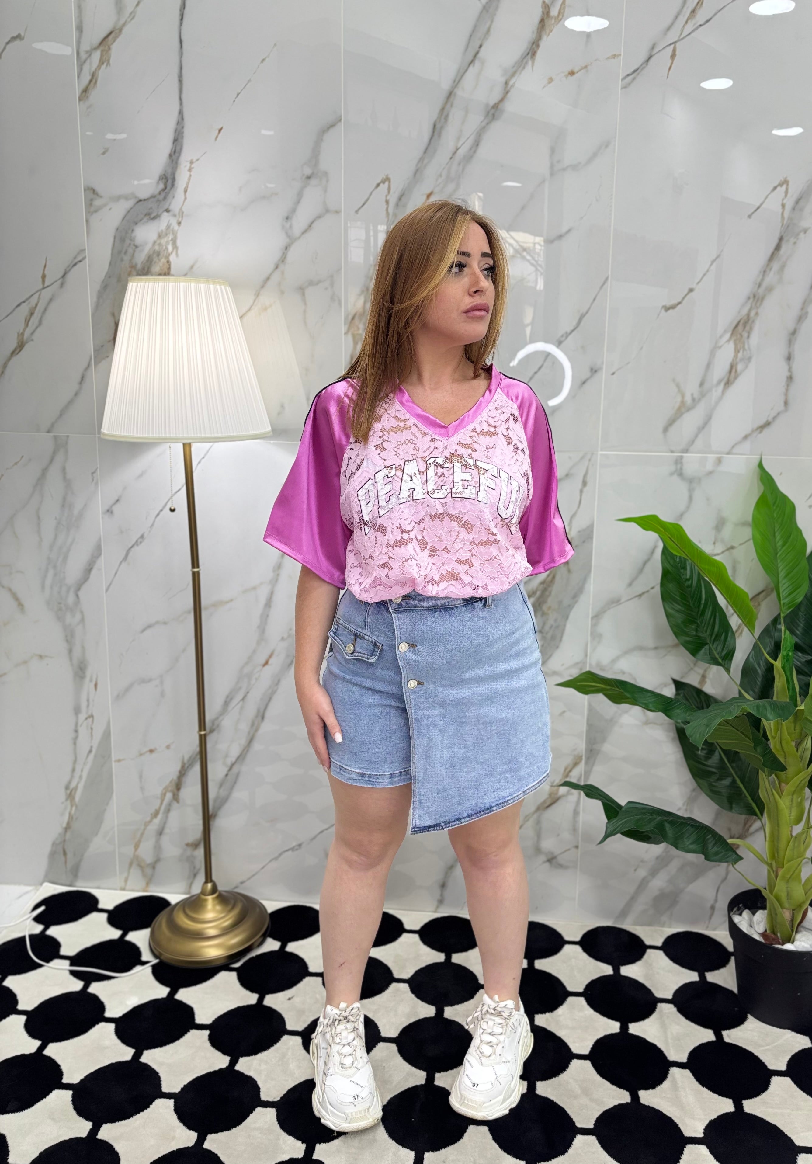 Maglia oversize basketball