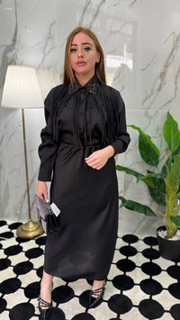 Camicia strass e frange