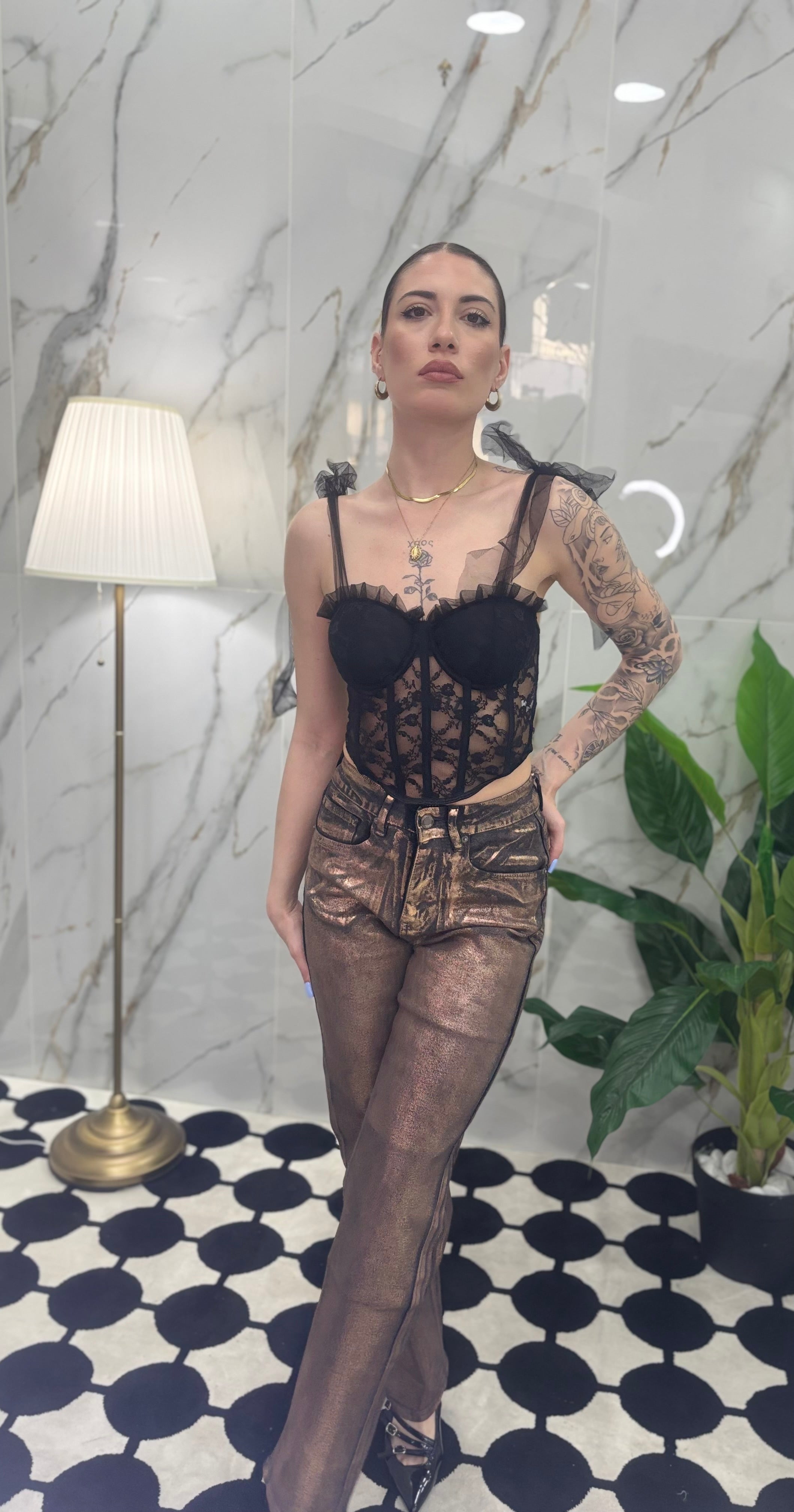 Jeans bronze
