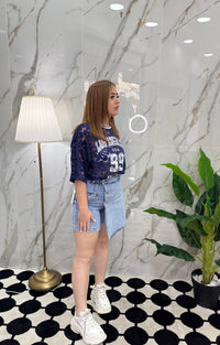 Maglia oversize basketball