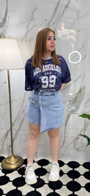 Maglia oversize basketball