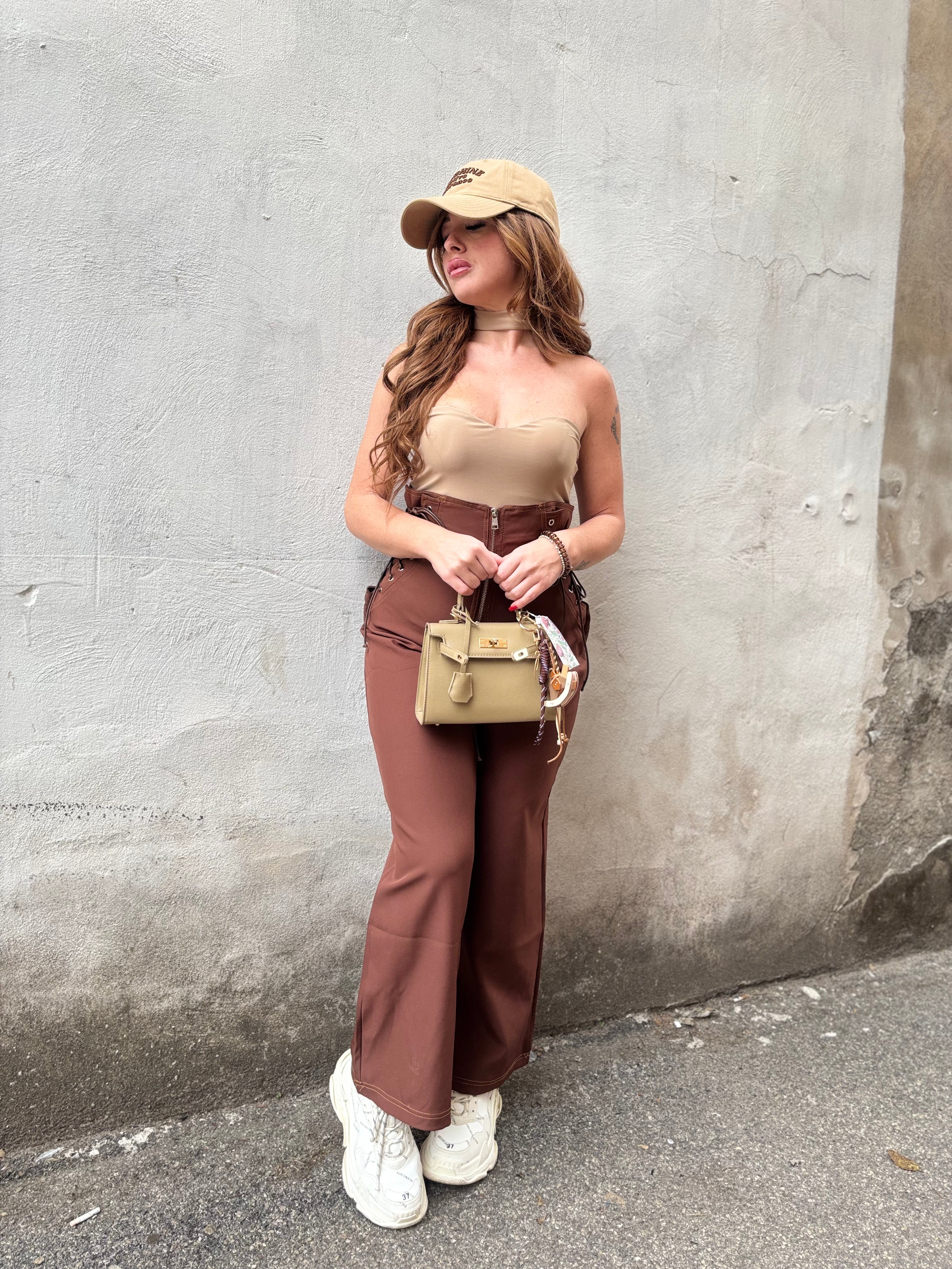 Pantalone vita alta
