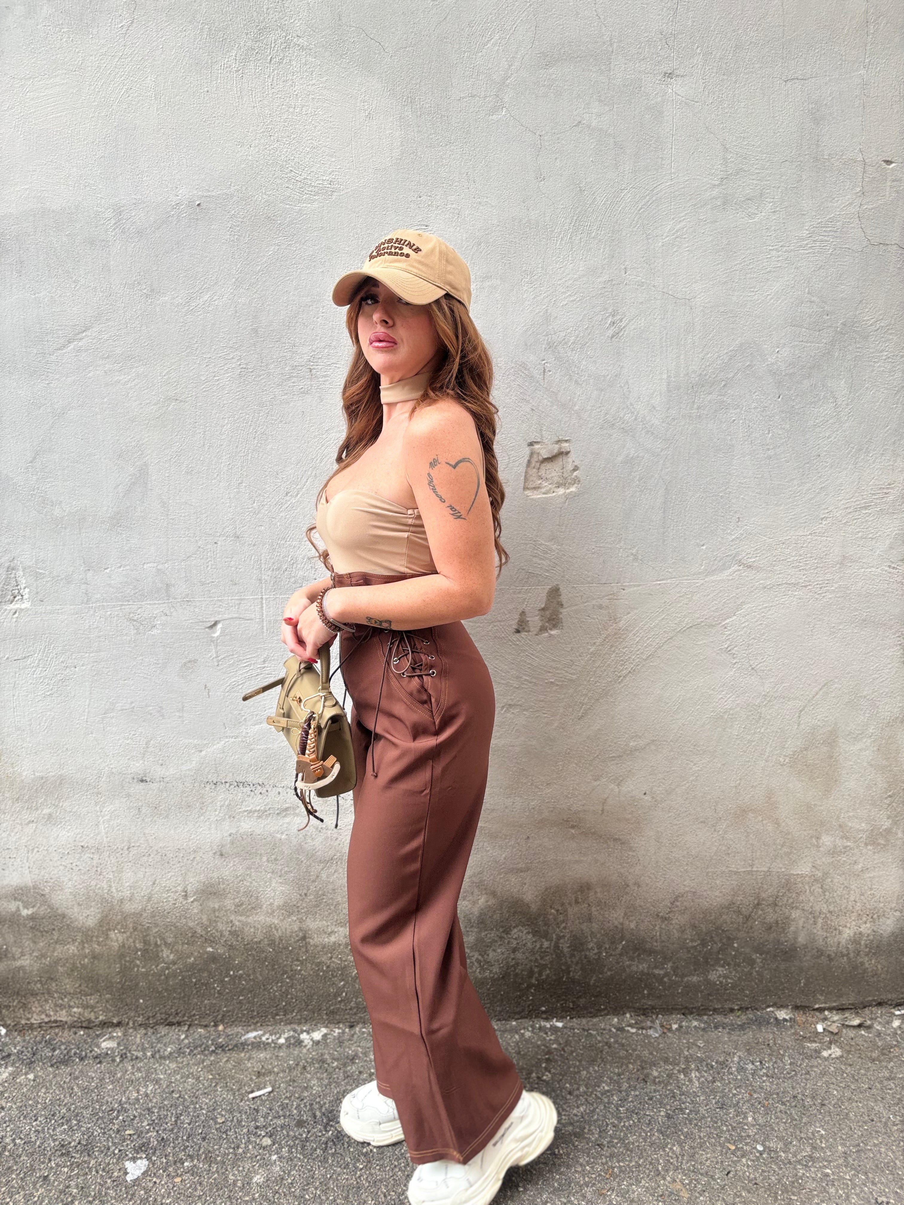 Pantalone vita alta