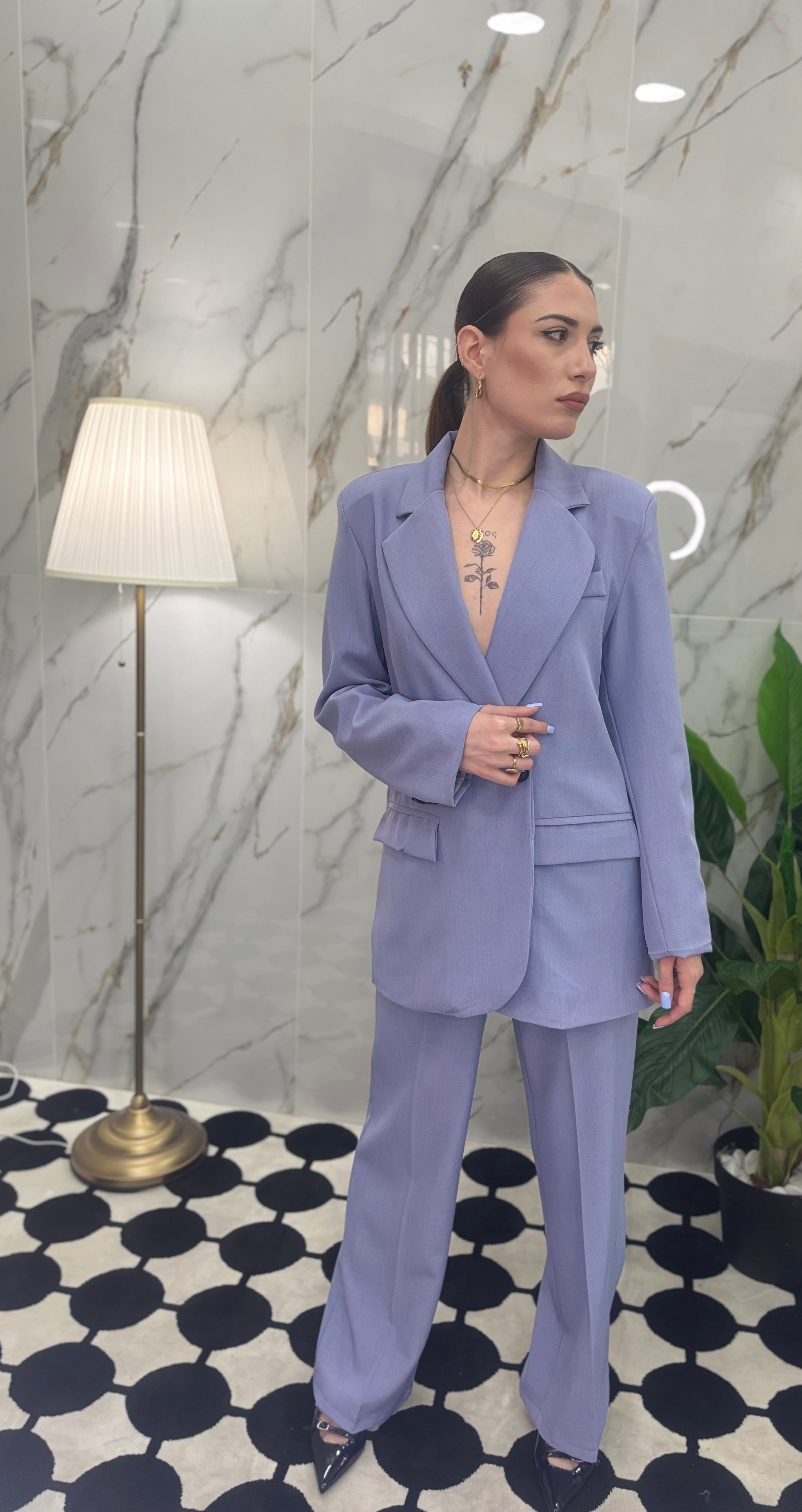 Tailleur basic oversize