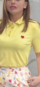 T-shirt polo cuore