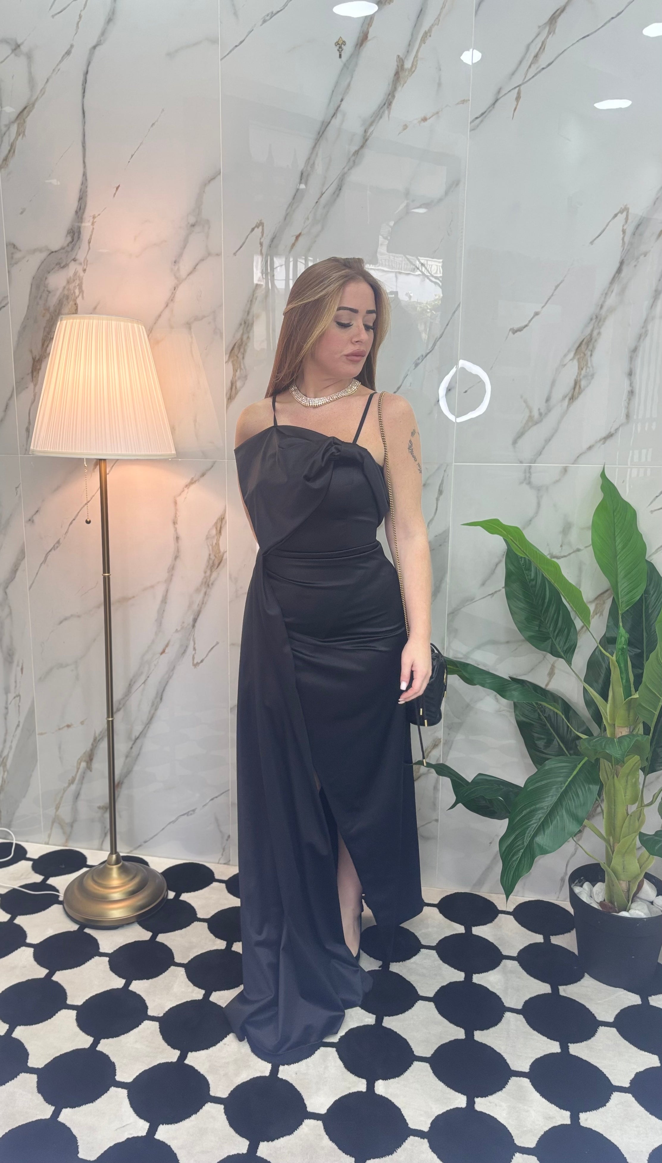 Abito elegante fiocco