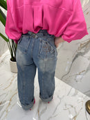 Jeans "Asymmetric Luxe"