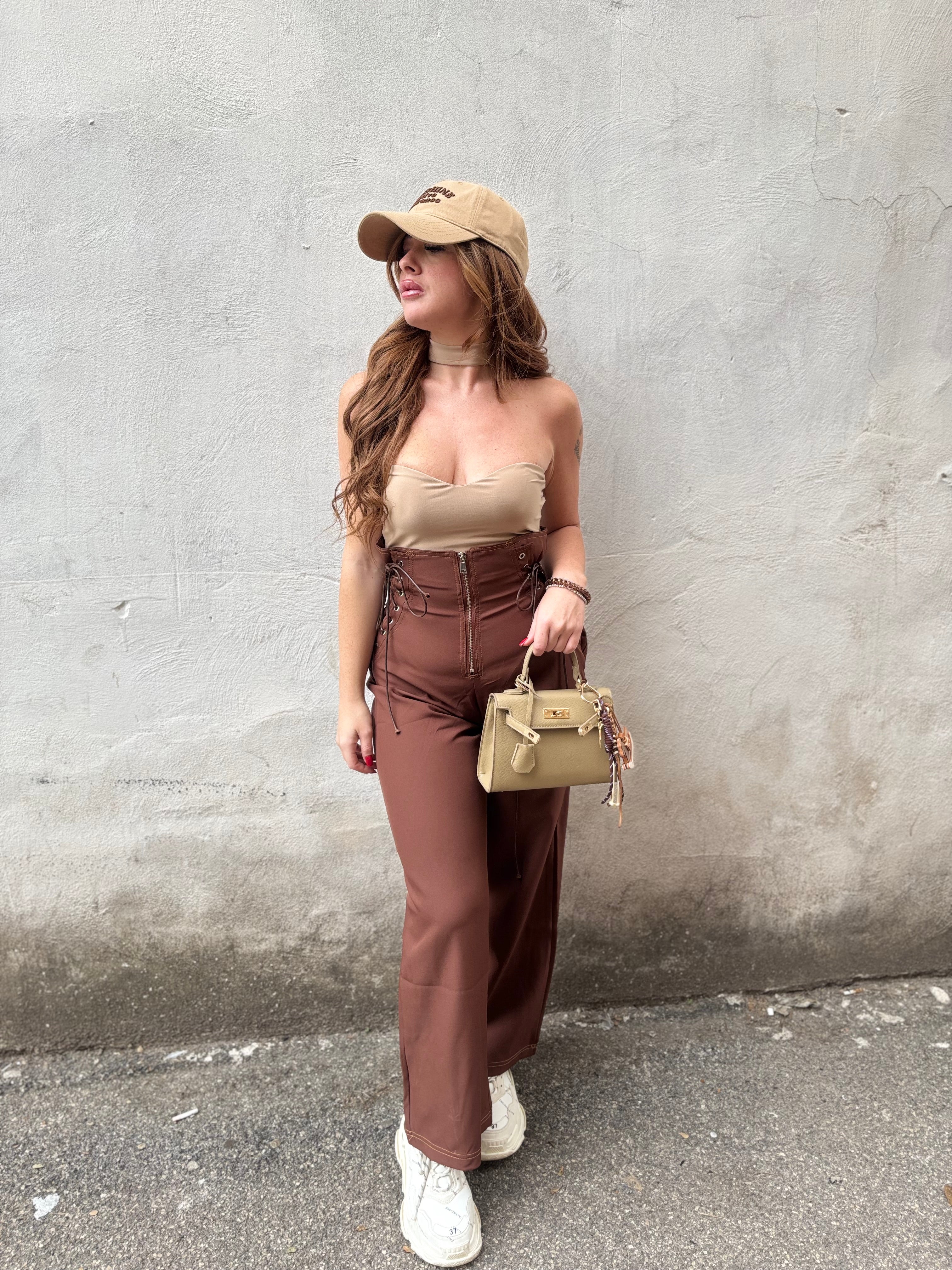 Pantalone vita alta
