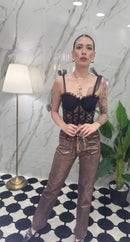 Jeans bronze