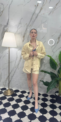 Giacca Denim oversize