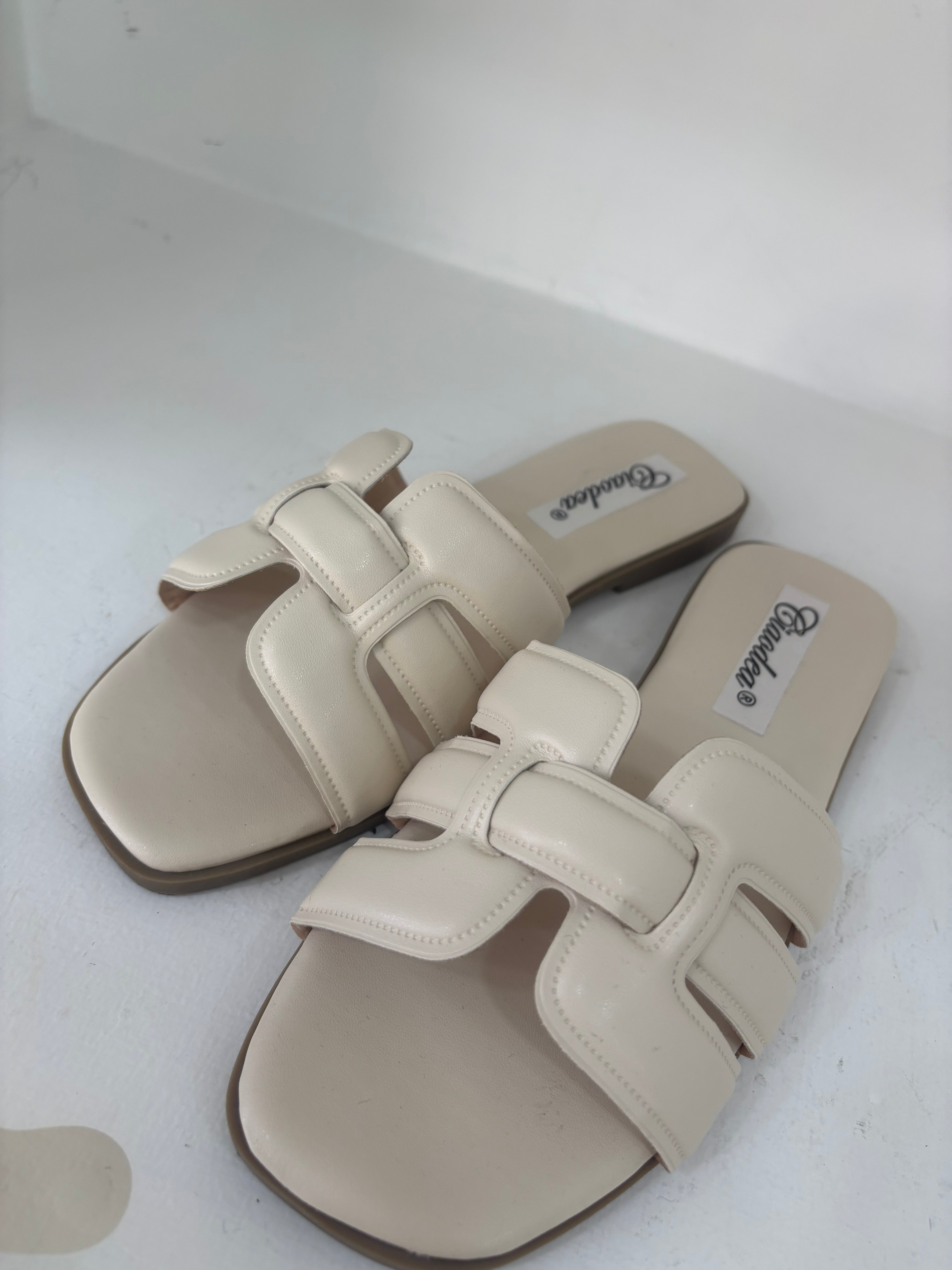 Ciabatte in pelle
