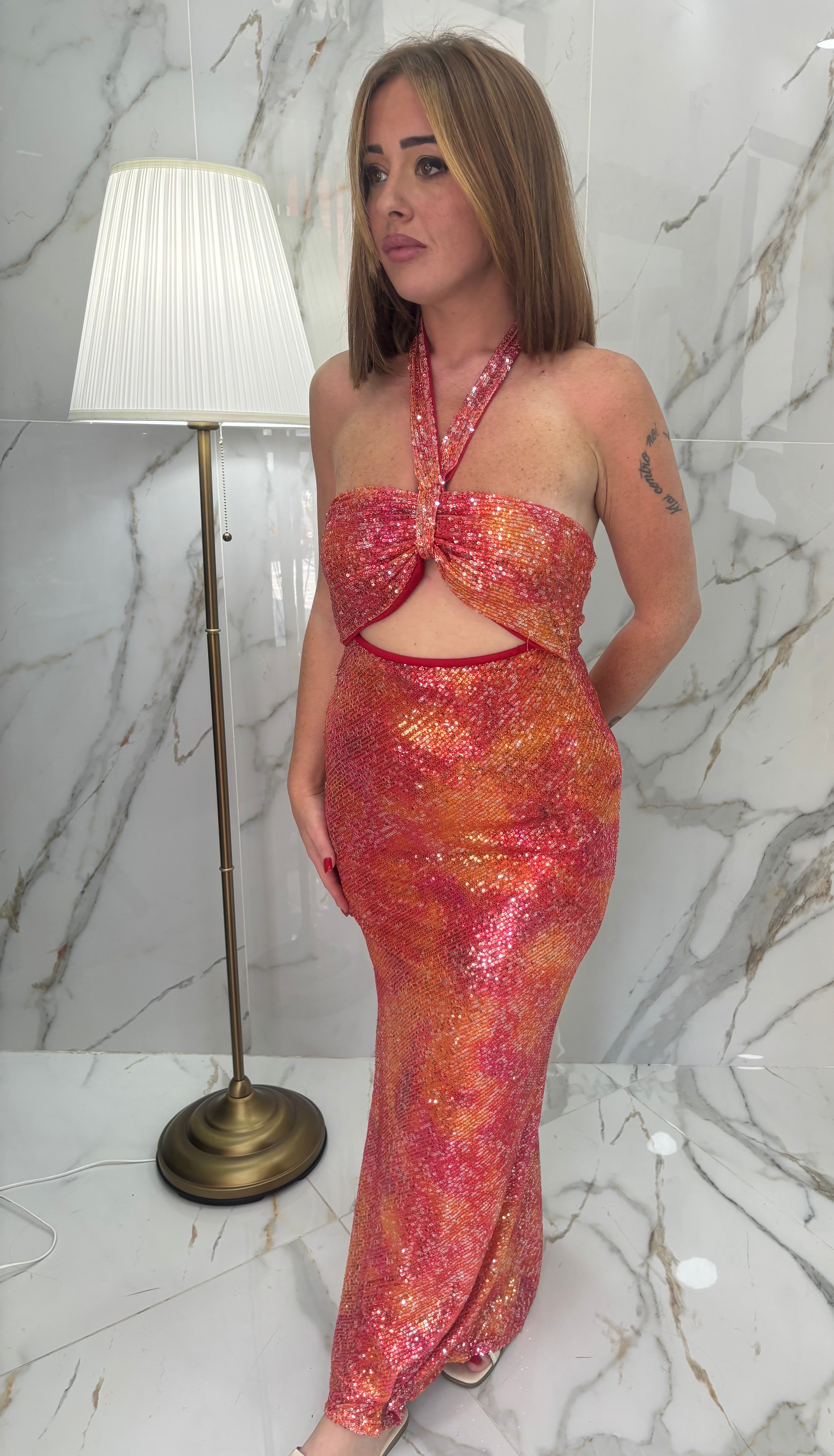 Abito  paillettes sirena