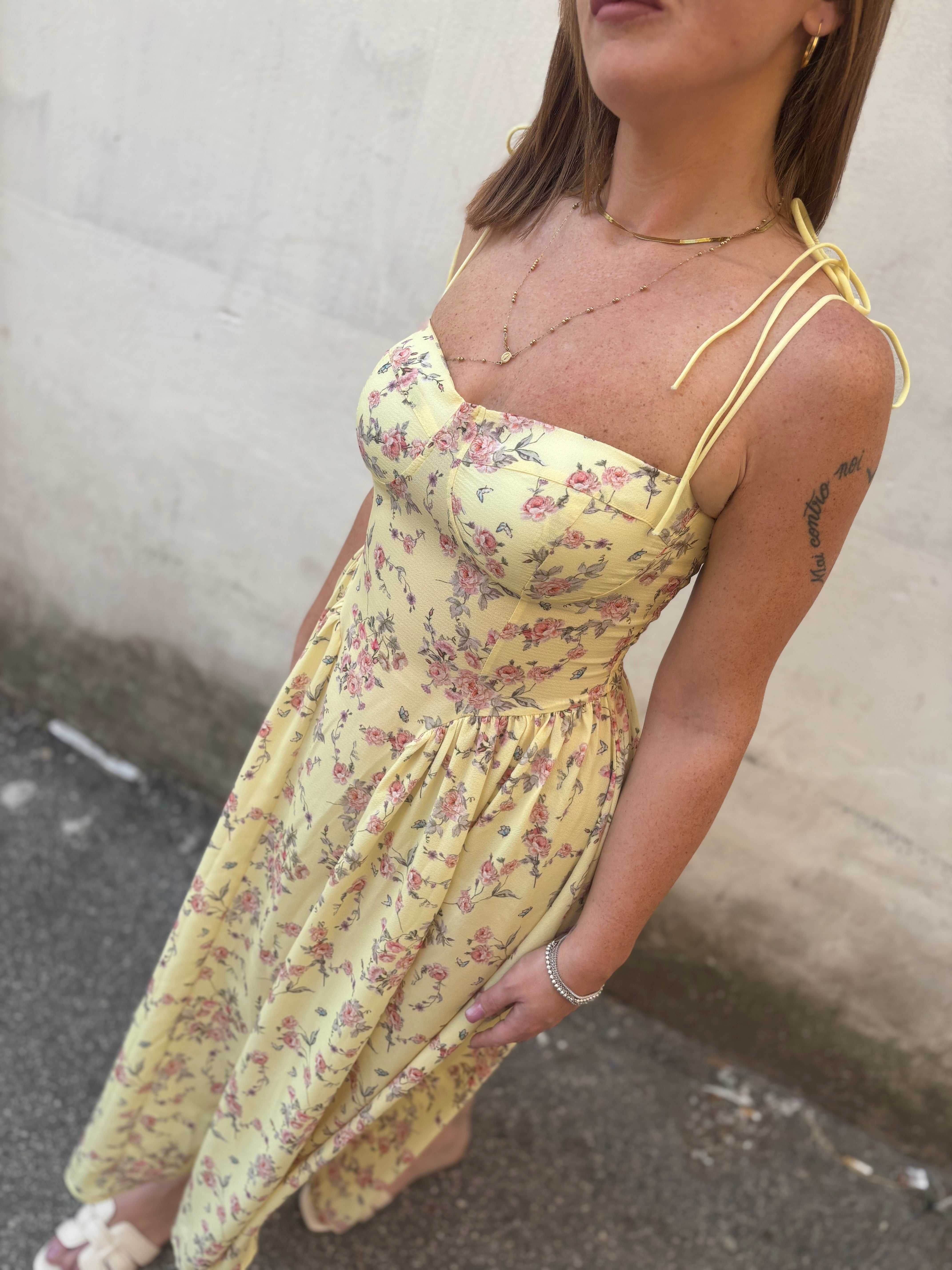 Abito romantic fiore