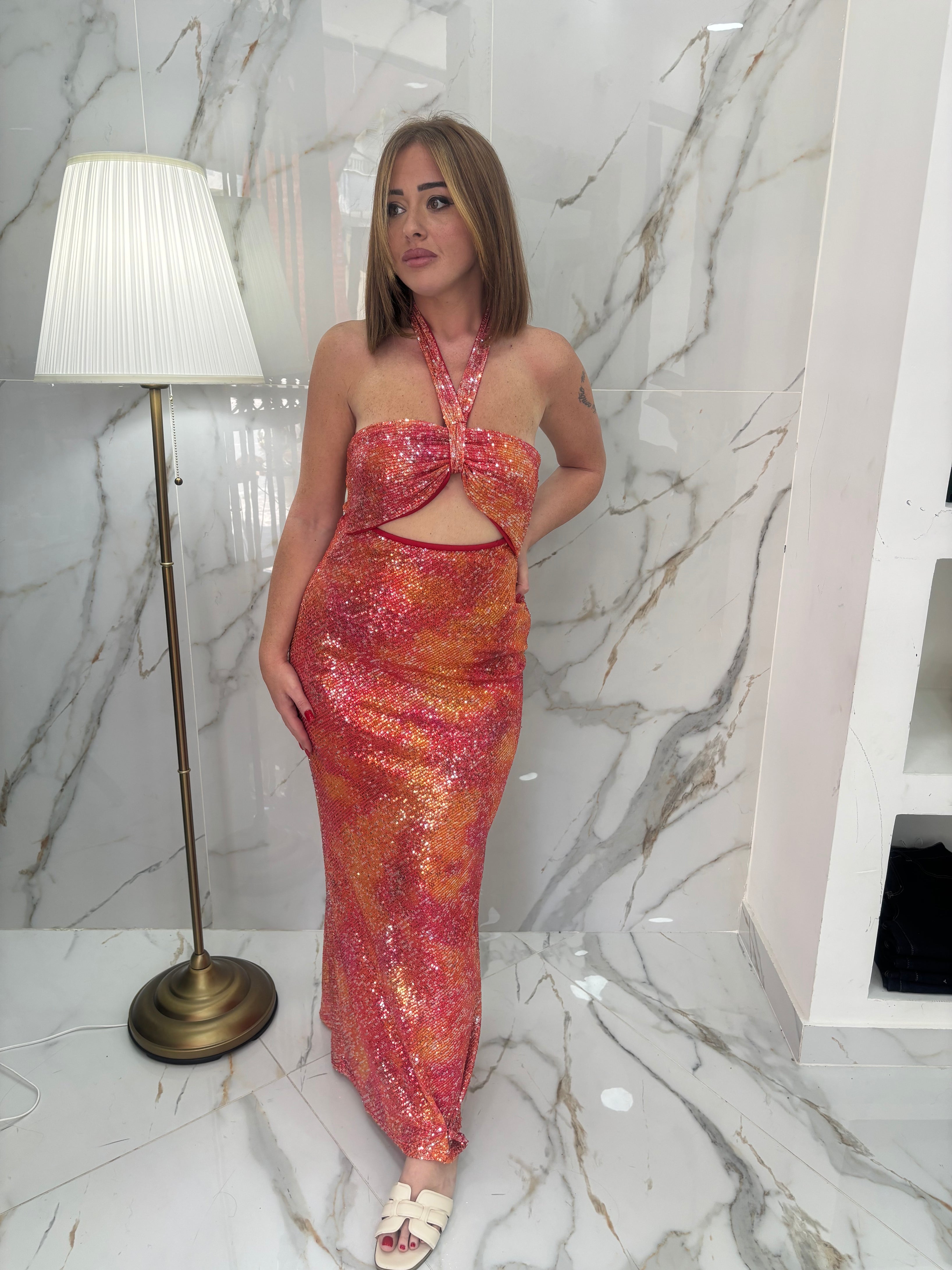 Abito  paillettes sirena