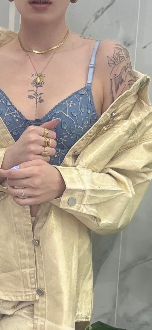 Giacca Denim oversize