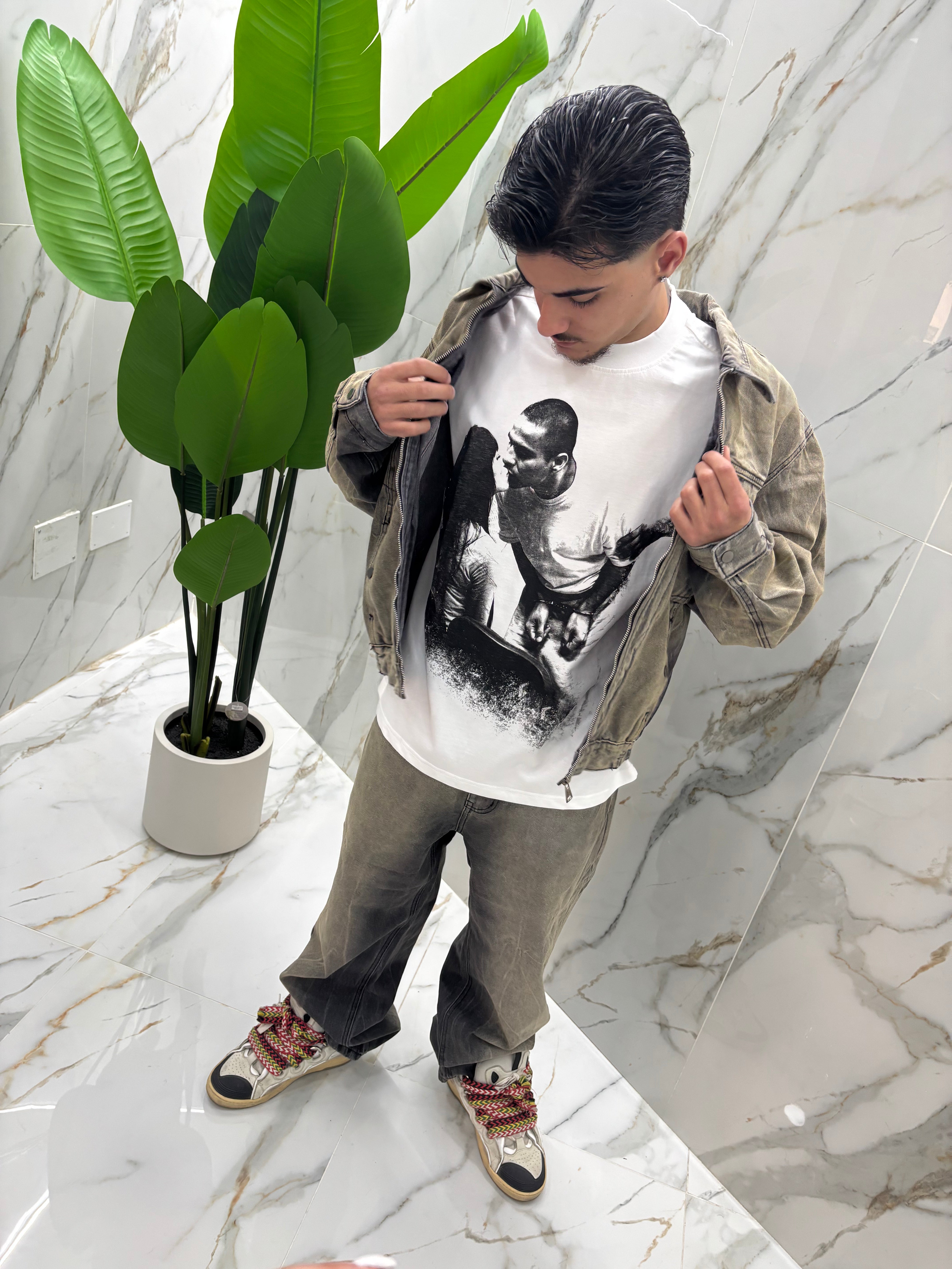 T-Shirt Noir Kiss