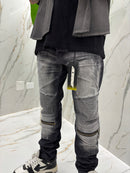Jeans  Grey Splatter "Alternate"