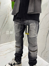 Jeans  Grey Splatter "Alternate"