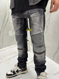 Jeans  Grey Splatter "Alternate"